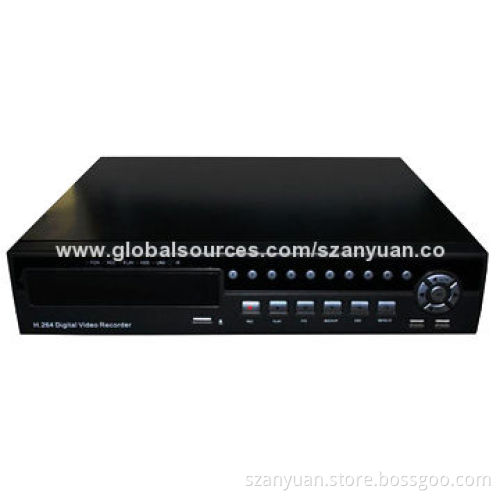 4CH Network DVR, H.264/D1, RS485, Supports Mobile Surveillance, Alarm and Audio Talk